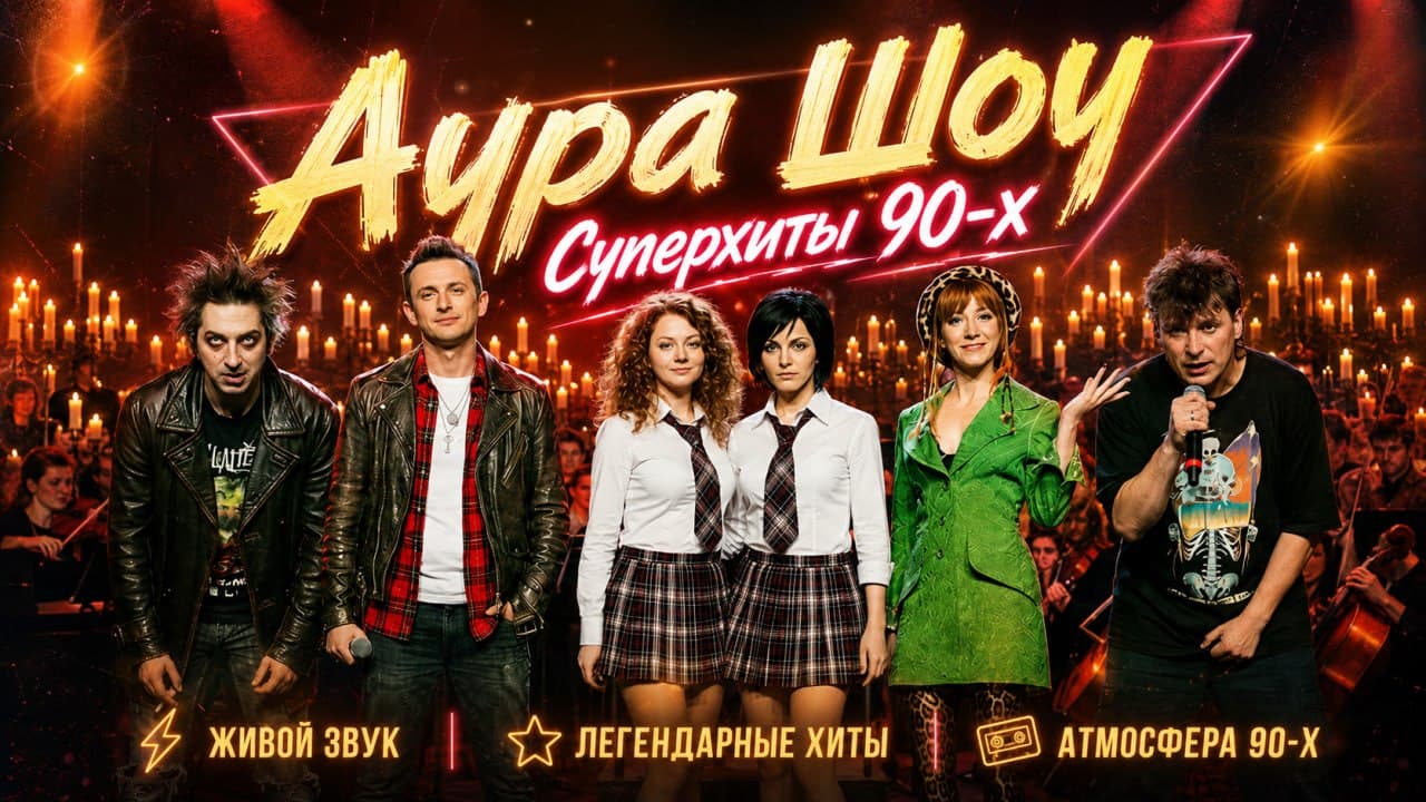 Обложка события «Оркестр при свечах. Аура Шоу»